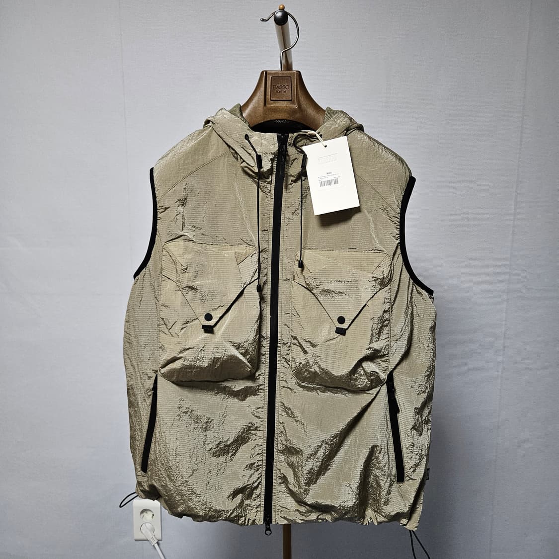 M ) 새상품 트릴리온 빅포켓 나일론 후드집업 베스트 상품이미지4