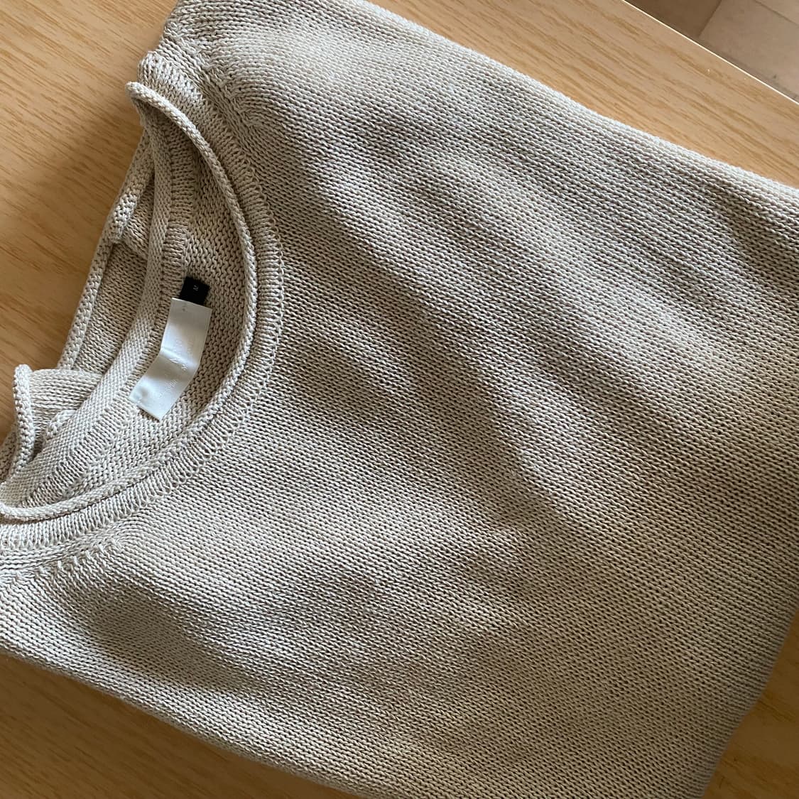 AMOMENTO 아모멘토 paper yarn pullover 상품이미지5