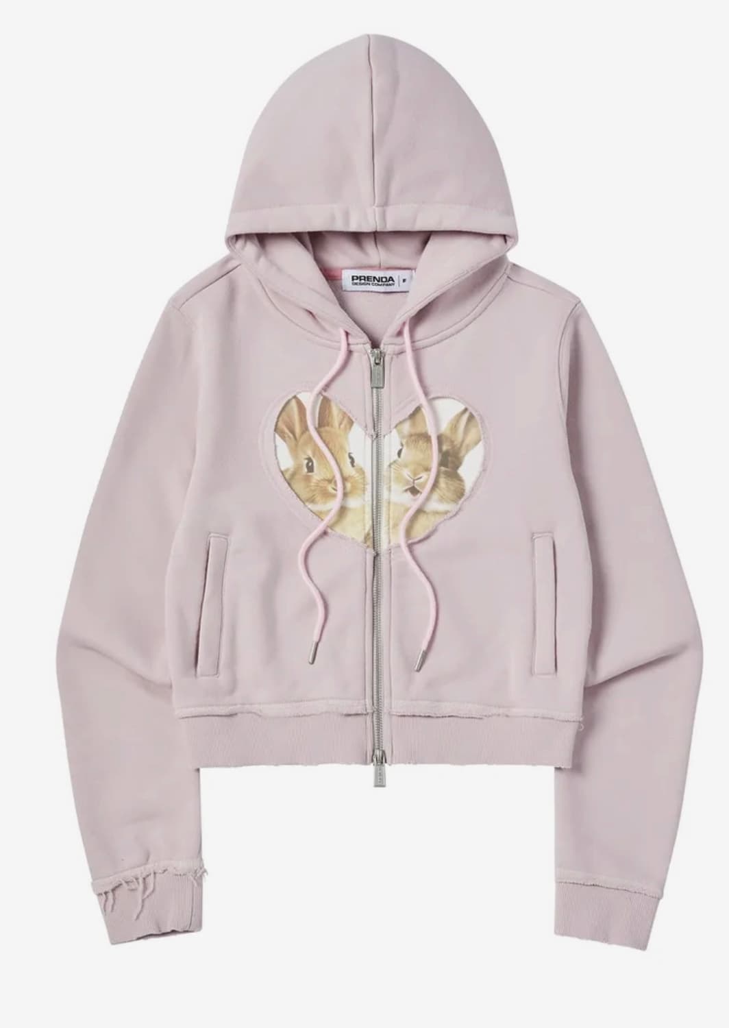 PRENDA 프렌다 BABY RABBIT HOOD ZIP-UP  상품이미지1