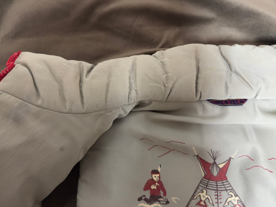 캐피탈 반다나 프린트 나일론 위빙 베스트 상품이미지7