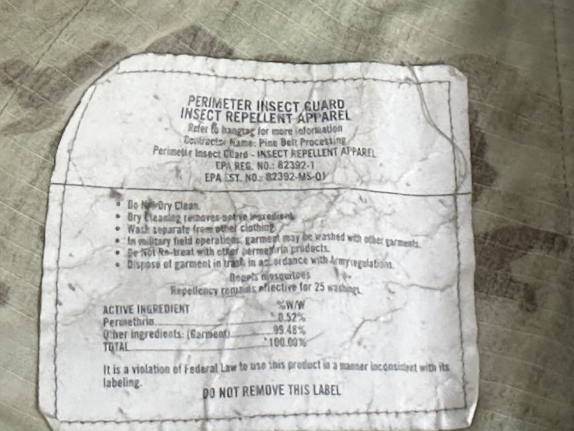 미군 OCP 멀티캠 전투복 상의 (M/XL) (L) 상품이미지10