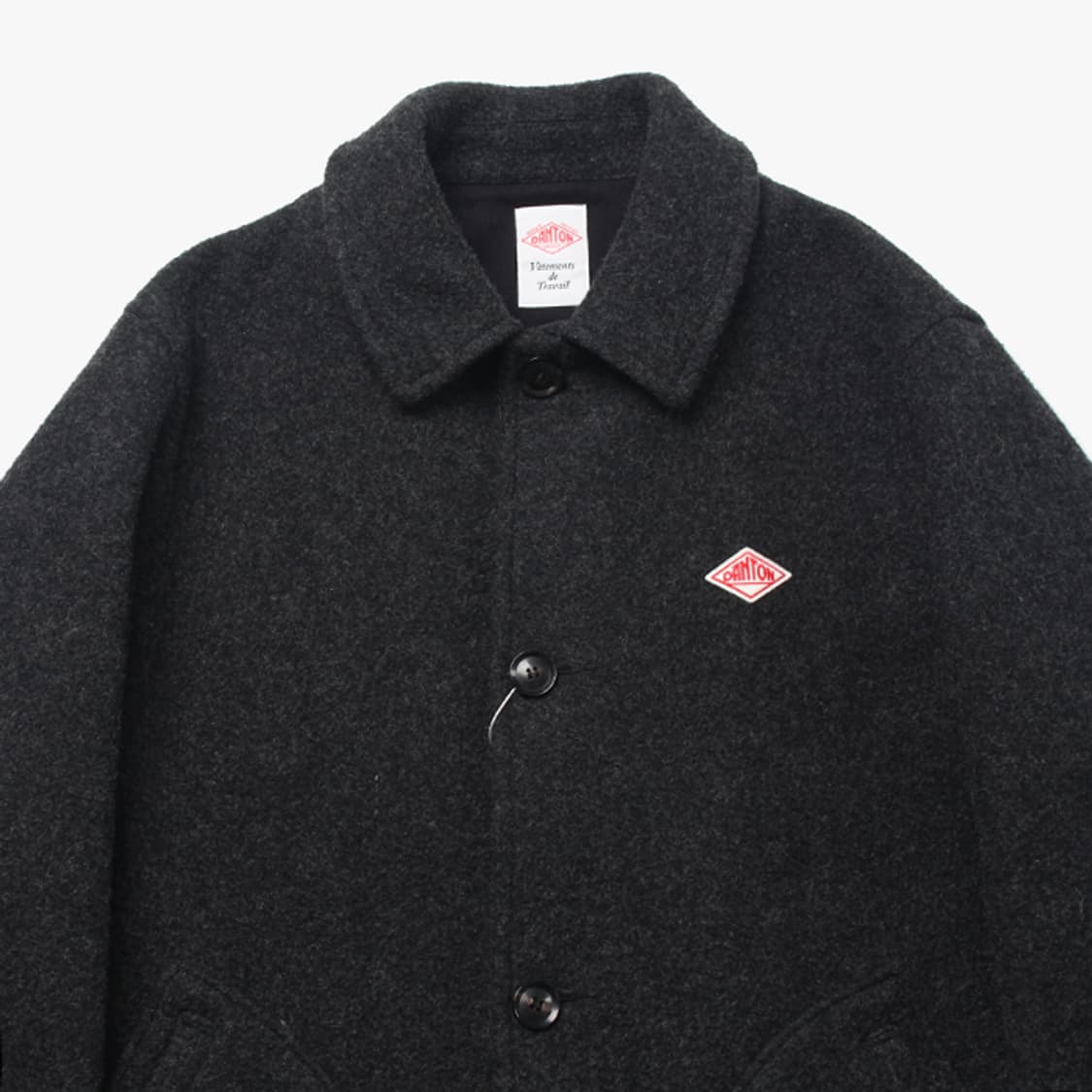  DANTON "Grey Wool Coat" 상품이미지2