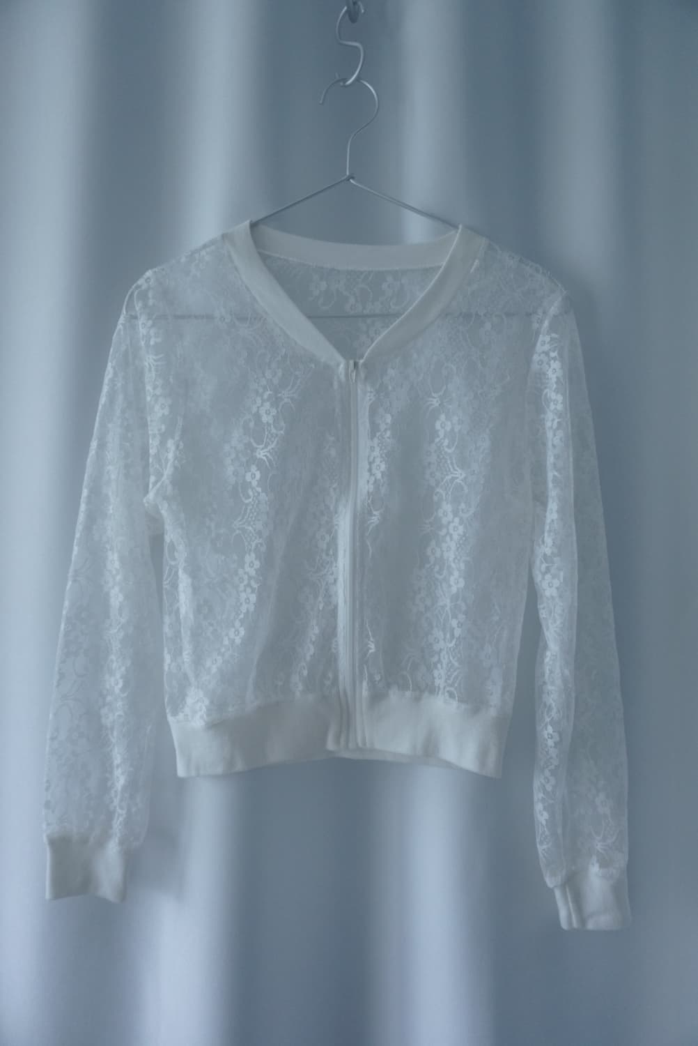 플라워 패턴 집업 상품이미지3