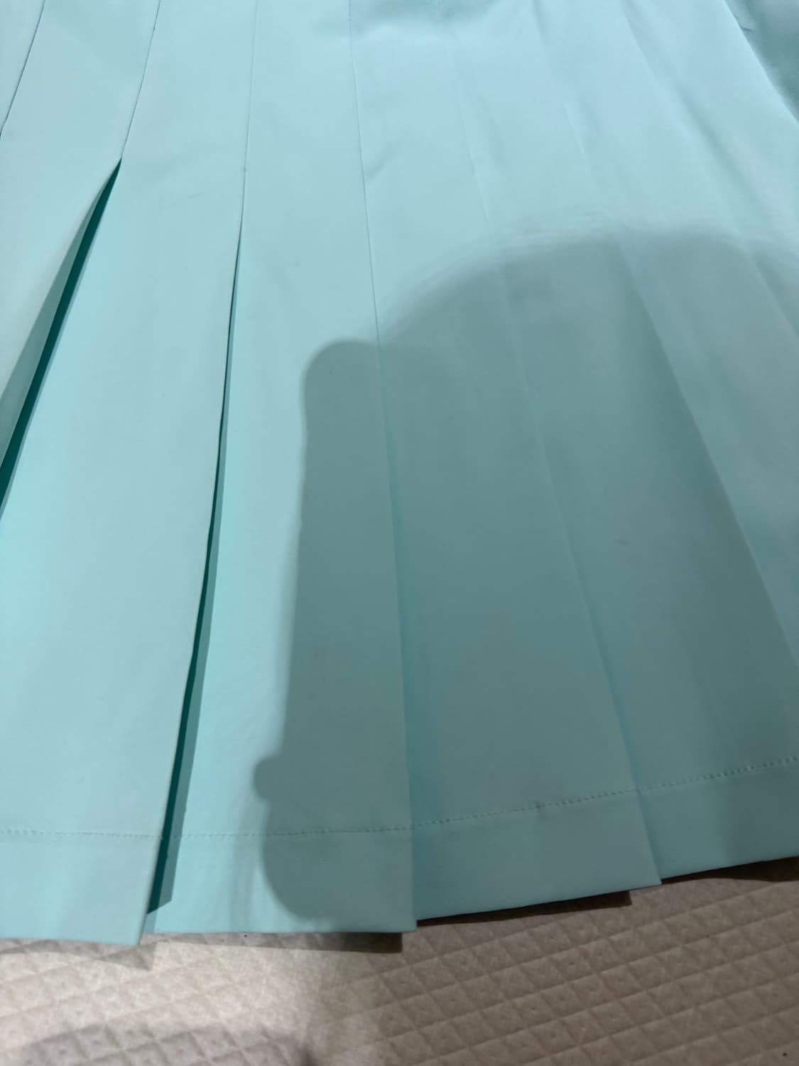 클로브 플리츠 스커트 민트M 상품이미지4