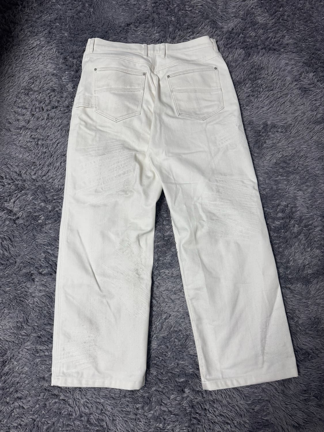 파아카이브 화이트 더티 워시드 데님 상품이미지7