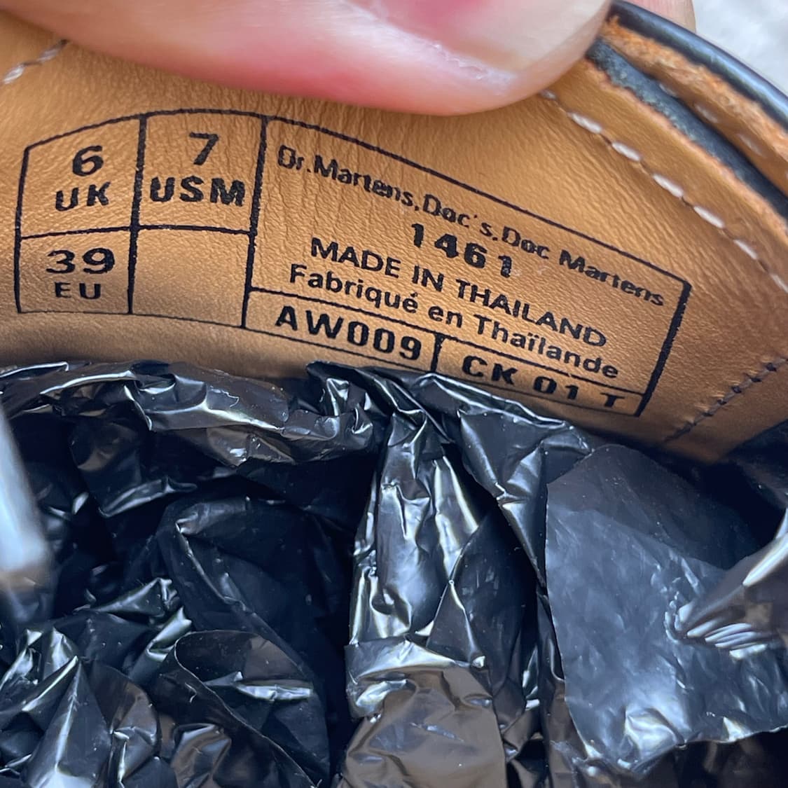 [6UK] 닥터마틴 1461 스무스 3홀 (250~255) 상품이미지8