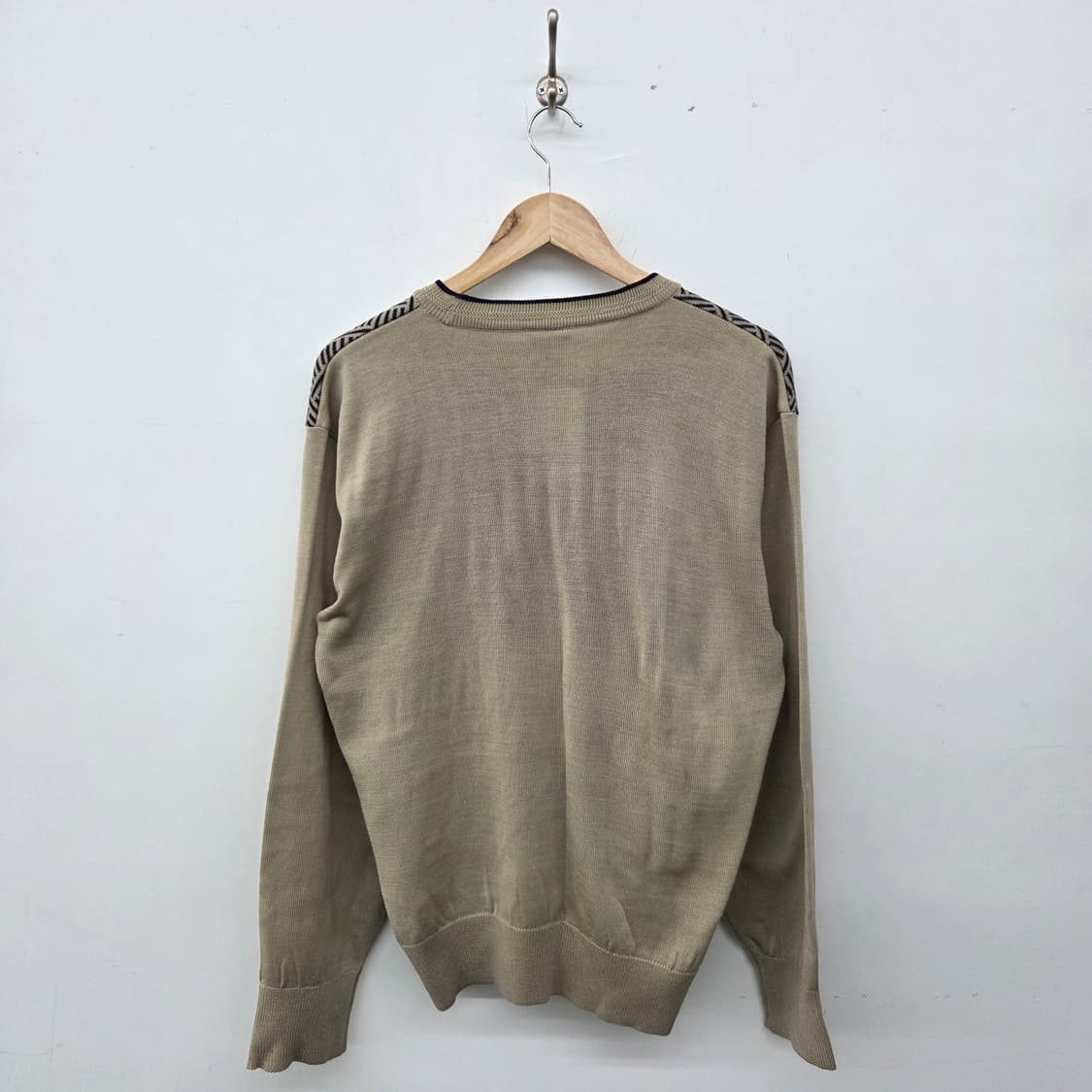 라코스테 패턴 니트 스웨터 남성 XL 상품이미지5