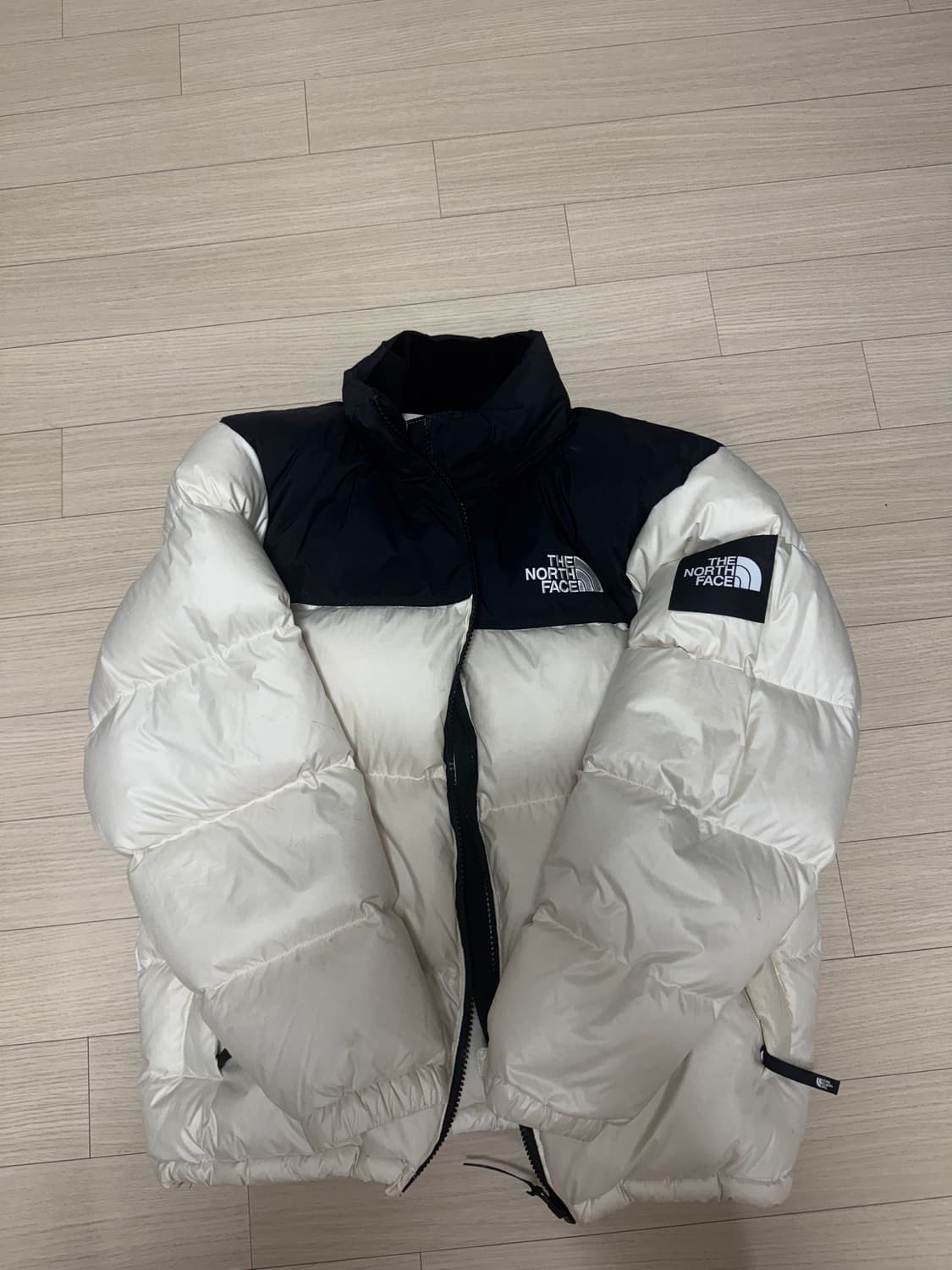 노스페이스 노벨티 눕시 크림색 L 상품이미지1