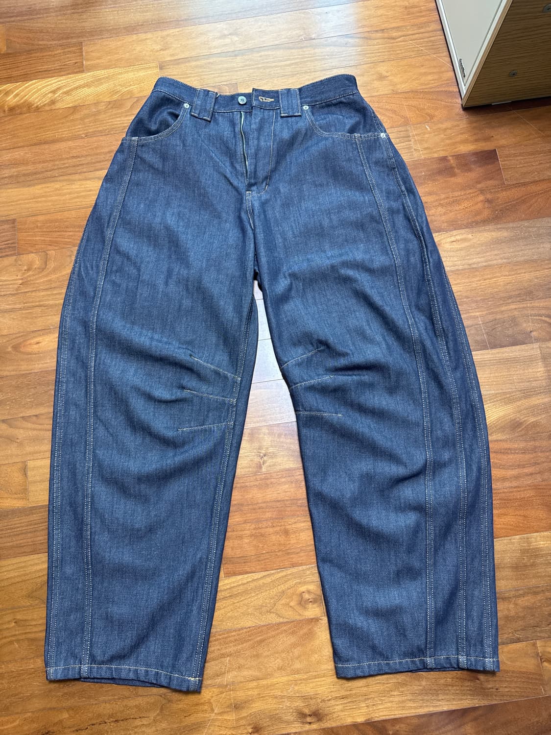 9999아카이브 허율 테크니컬 커브드 진 1사이즈 상품이미지2