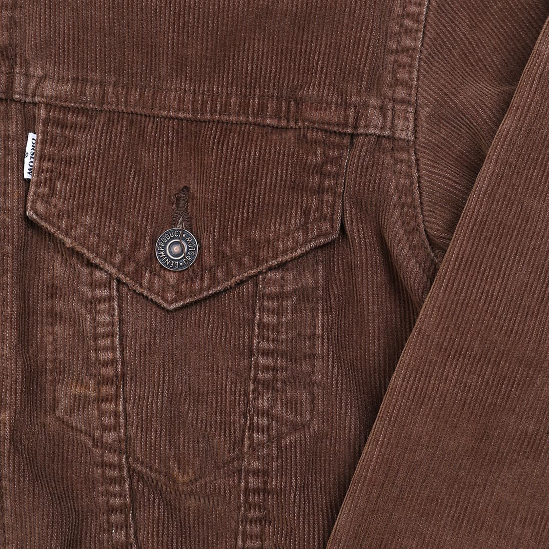 (S1) 오어슬로우 브라운 코듀로이 트러커 자켓 상품이미지6