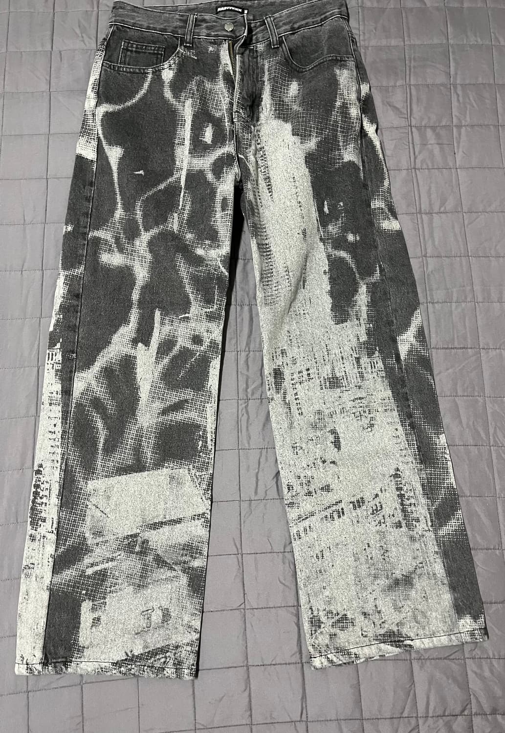 새상품 네스티킥 NSTK 시티스케이프 데님 팬츠 M 상품이미지2