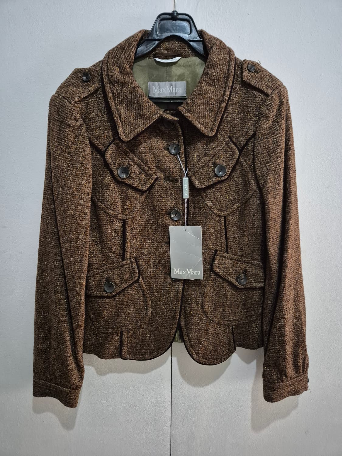 막스마라 울 트위드 자켓 새상품 상품이미지1