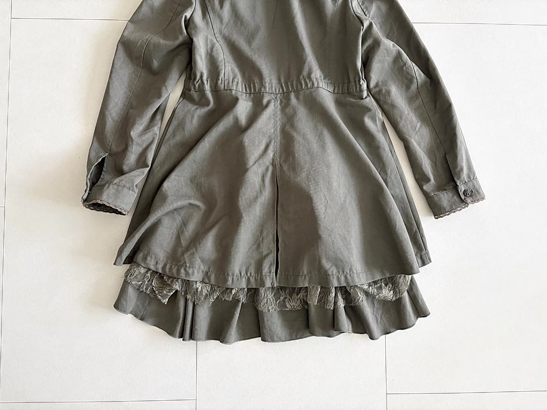 axes femme) ruffle lace military jacket 상품이미지9