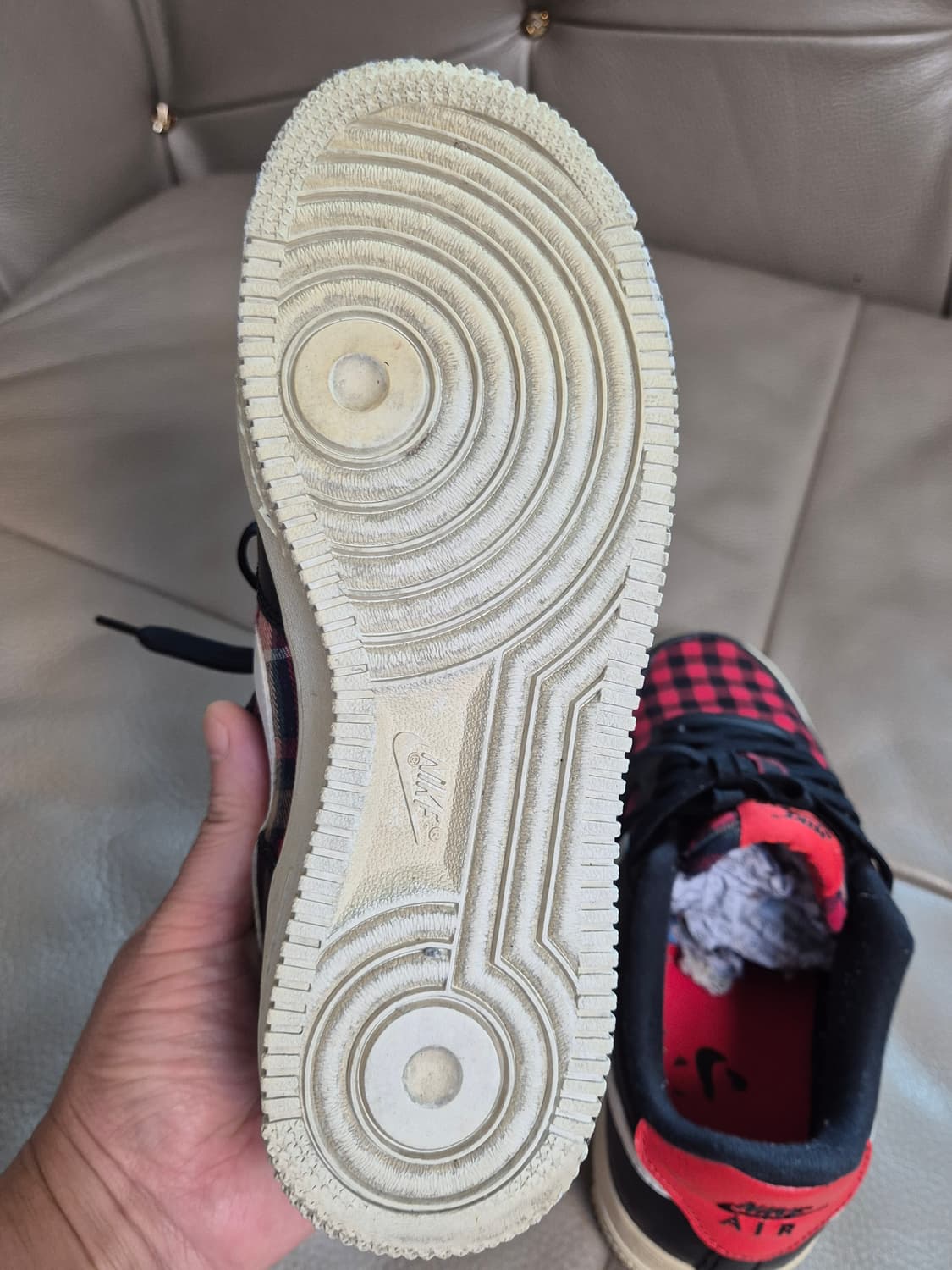 나이키 GS 체크룩 에어포스 여자 225 상품이미지8