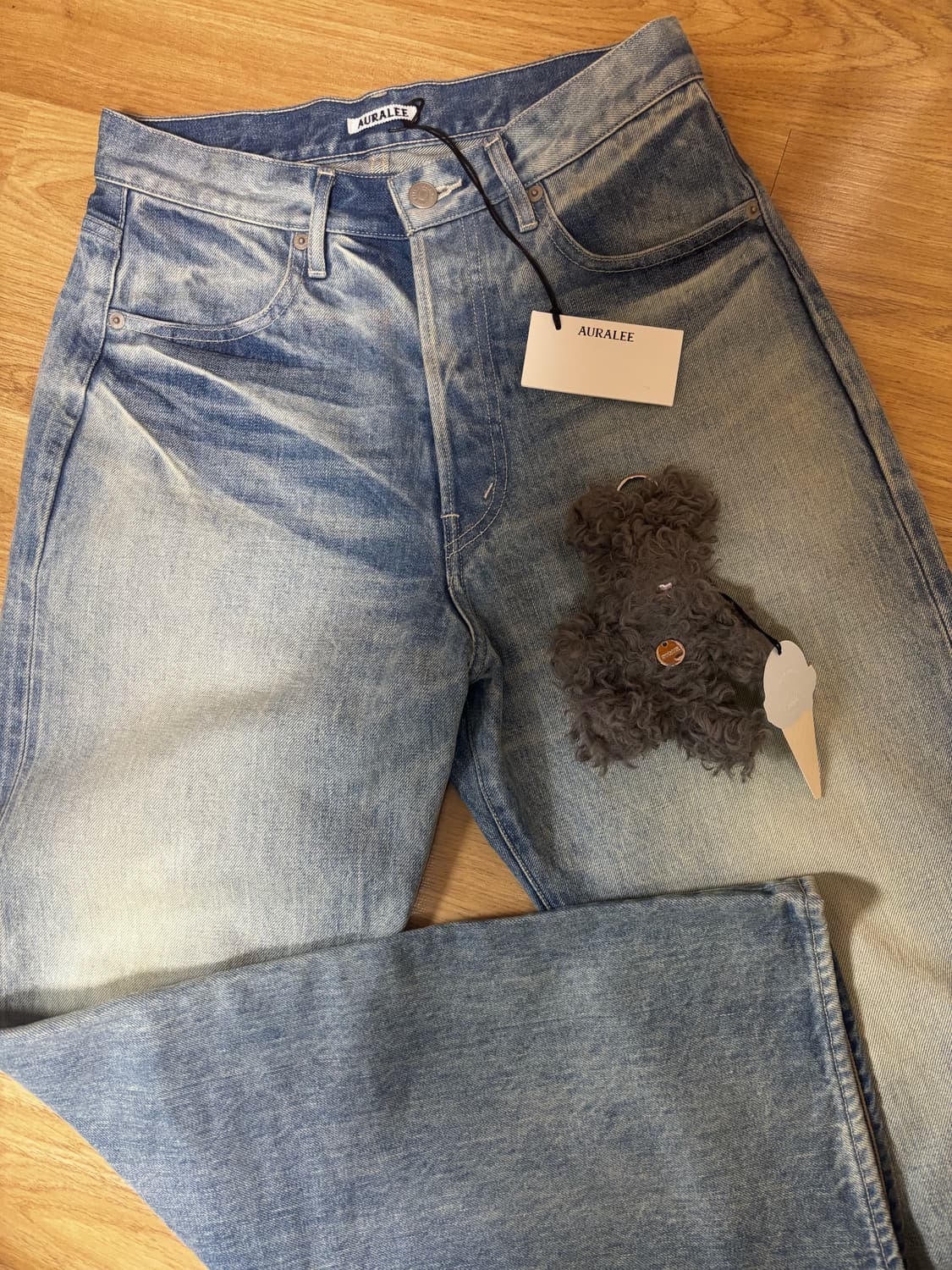 오라리 여성 인기 데님 26 비이커 +젤라또피케 토끼키링 상품이미지4