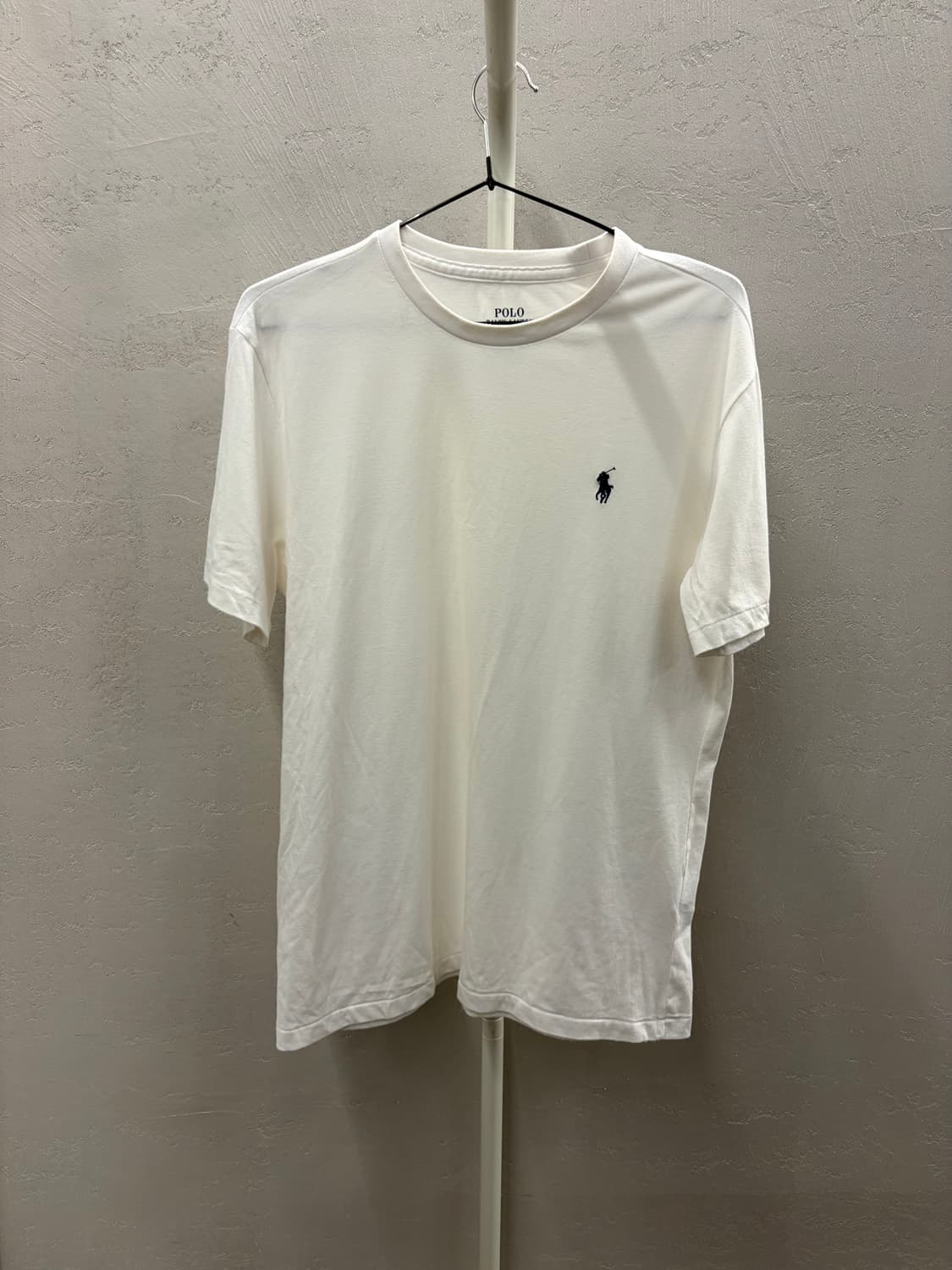 폴로 랄프로렌 화이트 반팔티 L 상품이미지2
