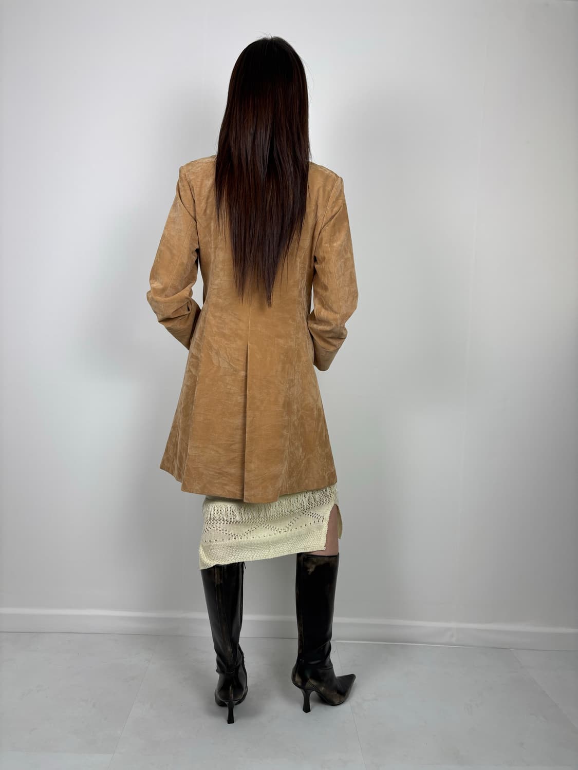 BRUSHED EFFECT SUEDE JACKET 상품이미지7