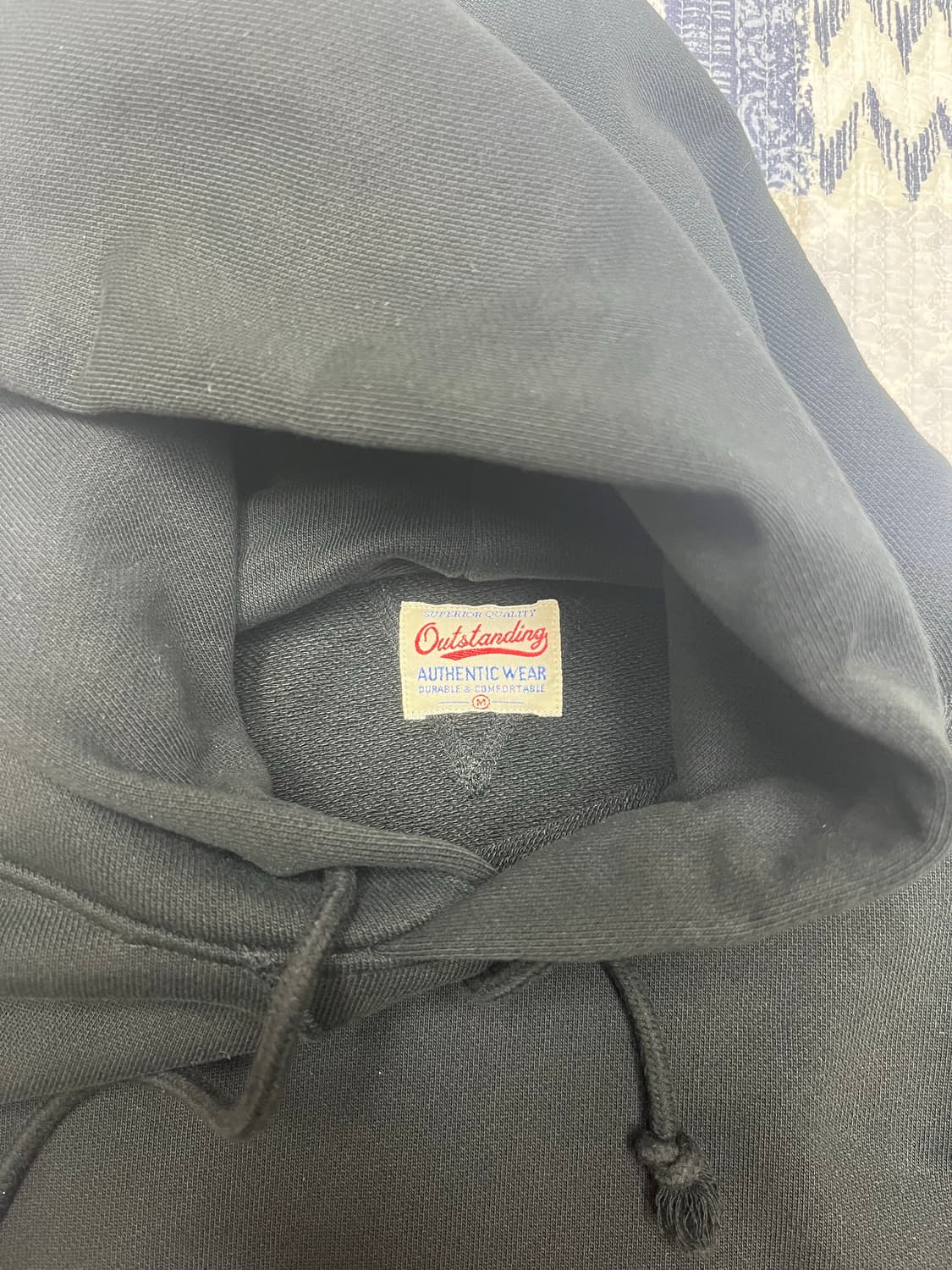 AUTHENTIC COMFORT HOOD SWEAT_BLACK 상품이미지3