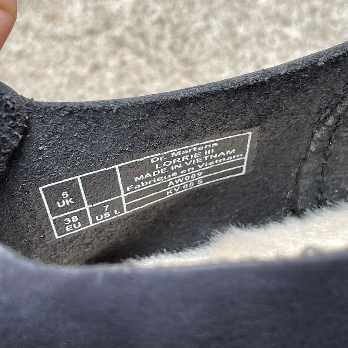 [5UK] 닥터마틴 LORRIE III 블랙 (240~245) 상품이미지7