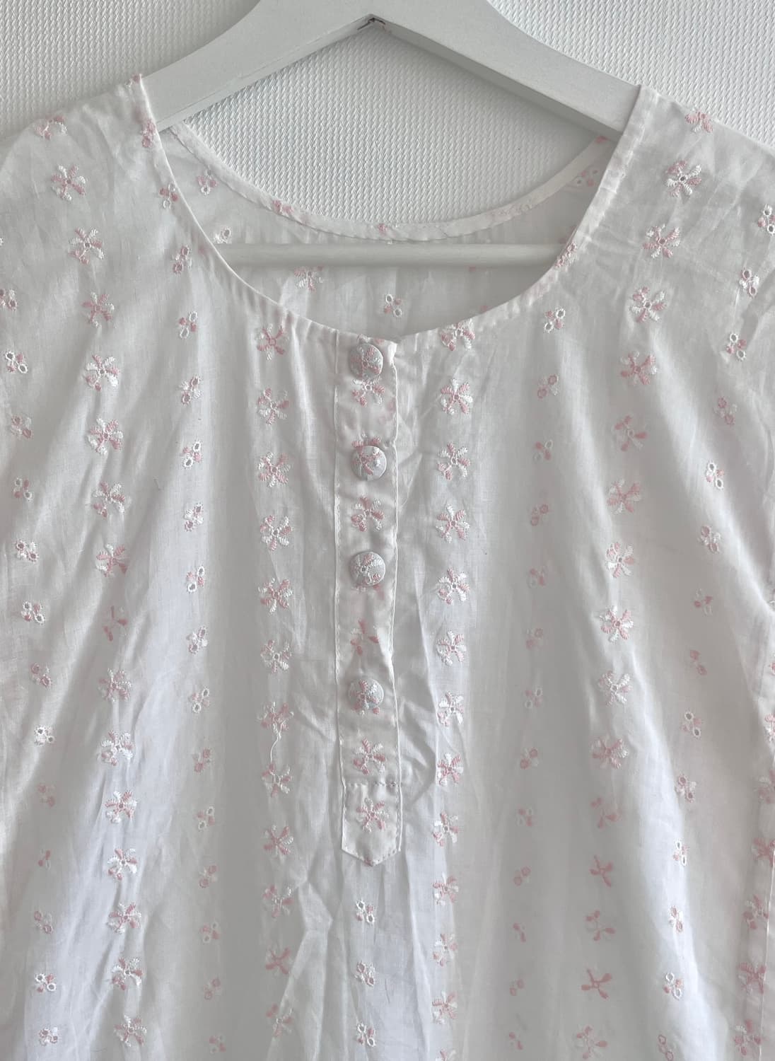 자수 원피스 잠옷 상품이미지2