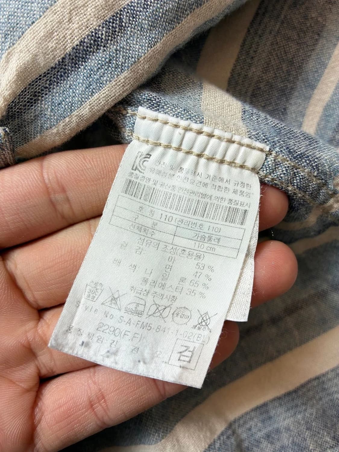 시리즈 에스닉 립포켓 린넨 셔츠 PN8840 상품이미지8