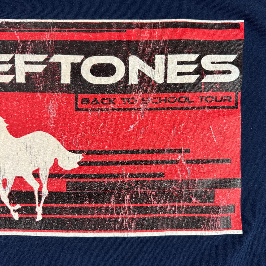 빈티지 2001 Deftones 데프톤즈 백투스쿨 투어 롱슬리브 티셔츠 상품이미지5