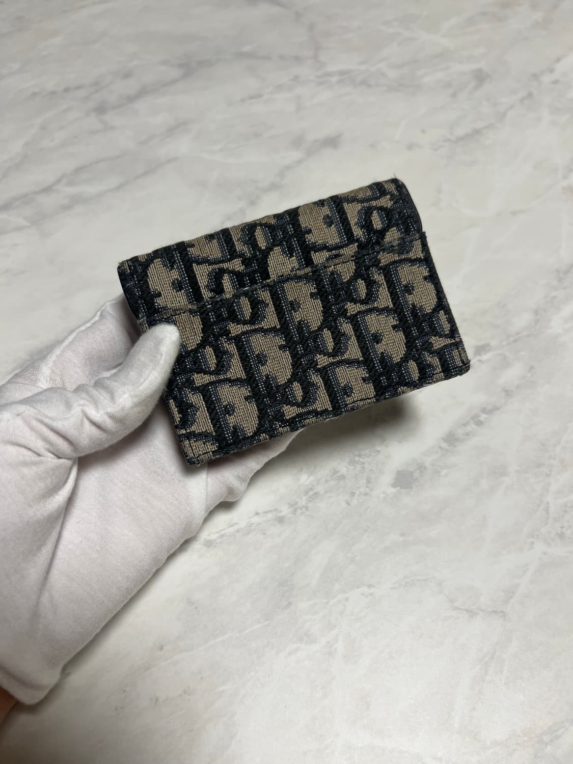 디올 오블리크 새들 카드지갑 상품이미지2