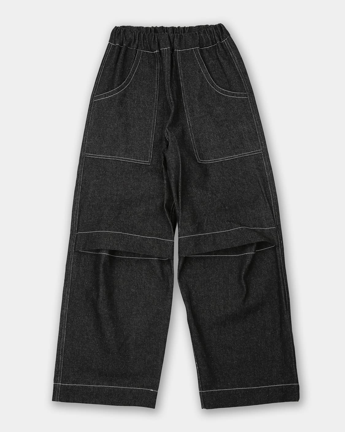 Badhiya Wide-Fit Work Trousers 상품이미지1