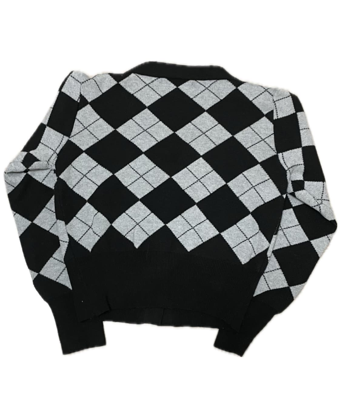 Paige Flynn 아가일 가디건 상품이미지3