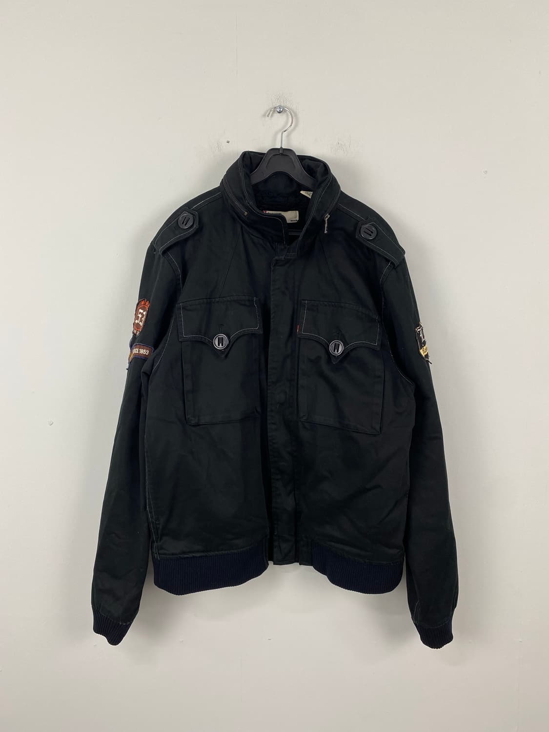 리바이스 Levis 양털 블랙 헌팅 바이커 워크자켓 XL 상품이미지1