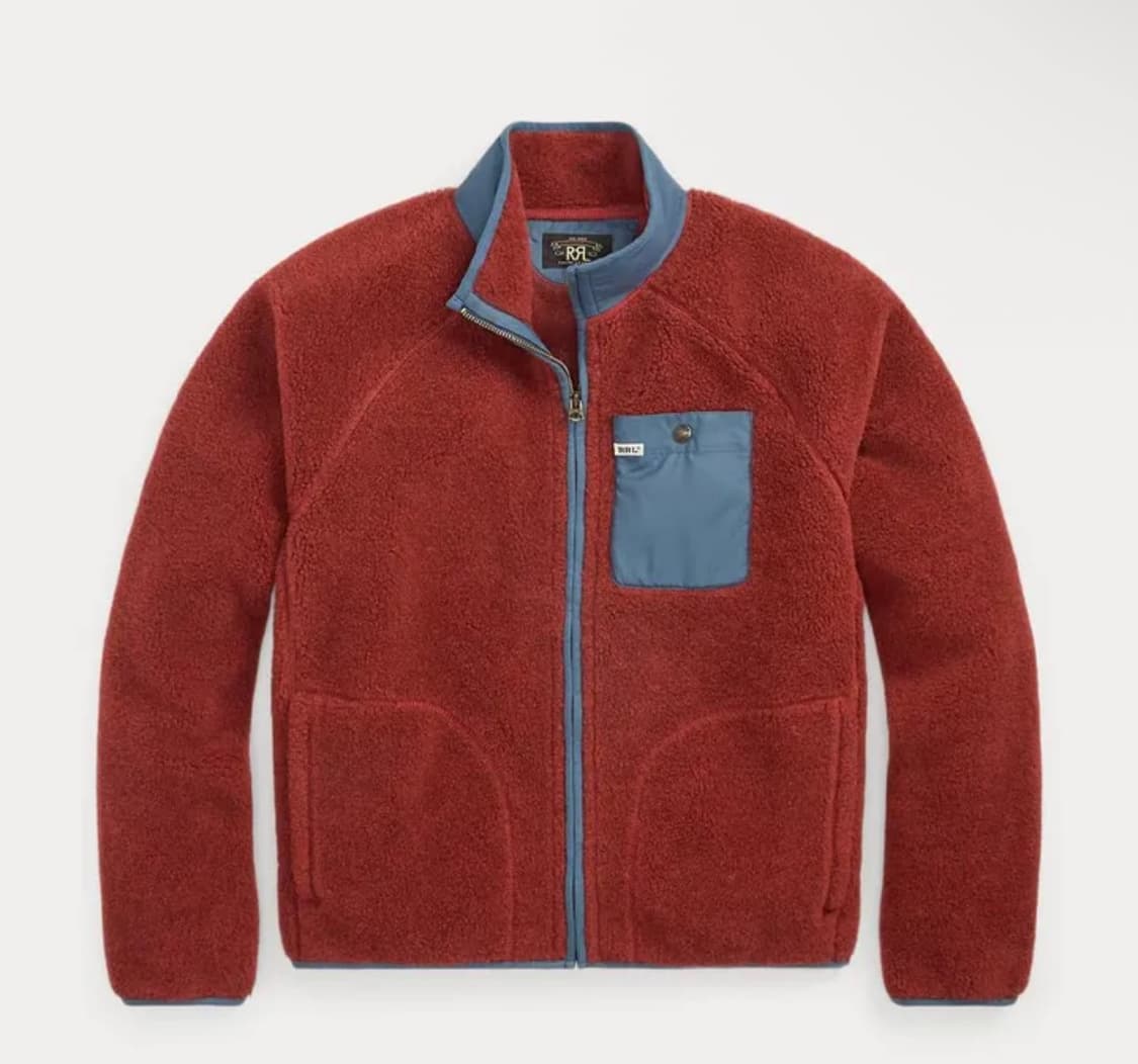 구매) 더블알엘 rrl 울 블렌드 플리스 M사이즈 상품이미지1