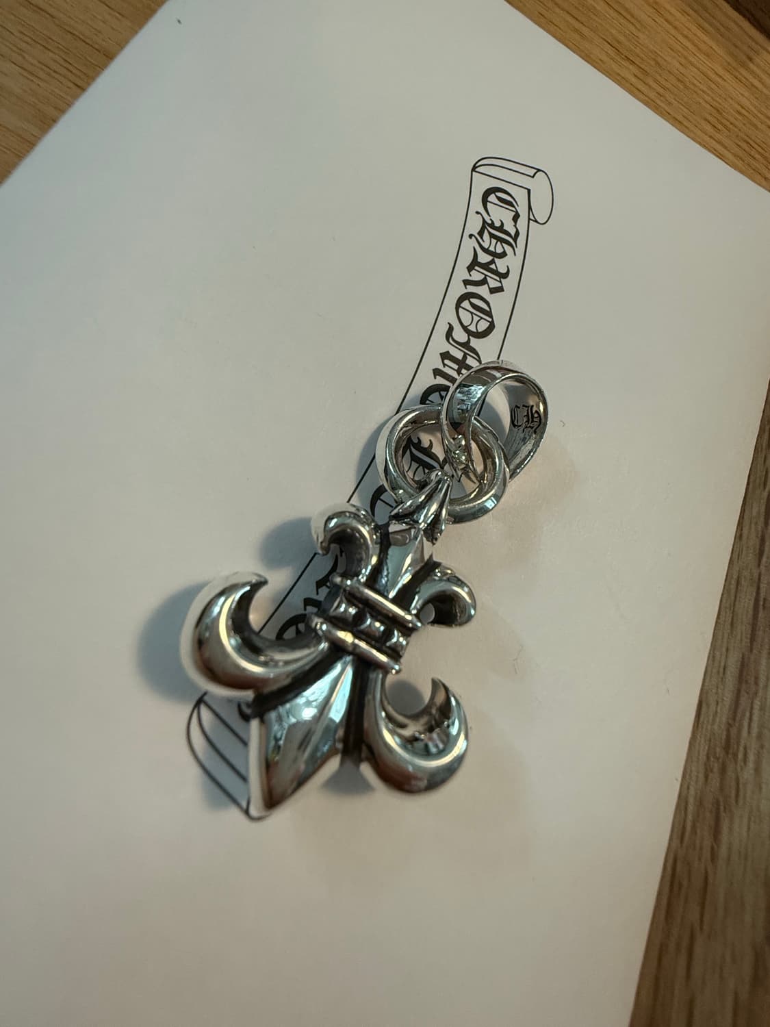 새상품 Chromehearts 크롬하츠 플레어 BS 펜던트 상품이미지4
