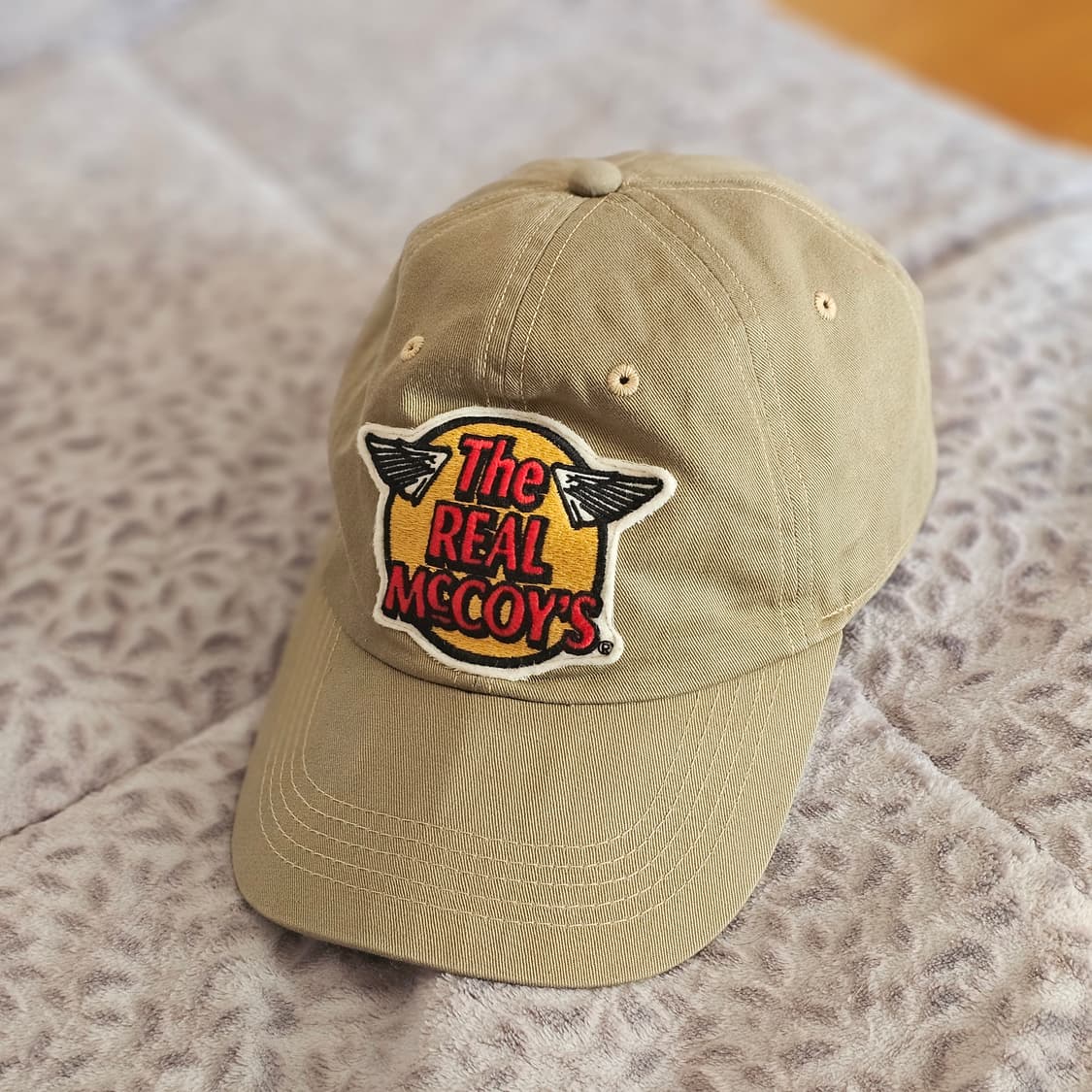 리얼맥코이 볼캡 베이지 상품이미지1