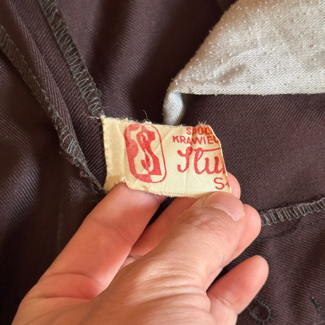 80’s Slupianka poland dress work pants 상품이미지8