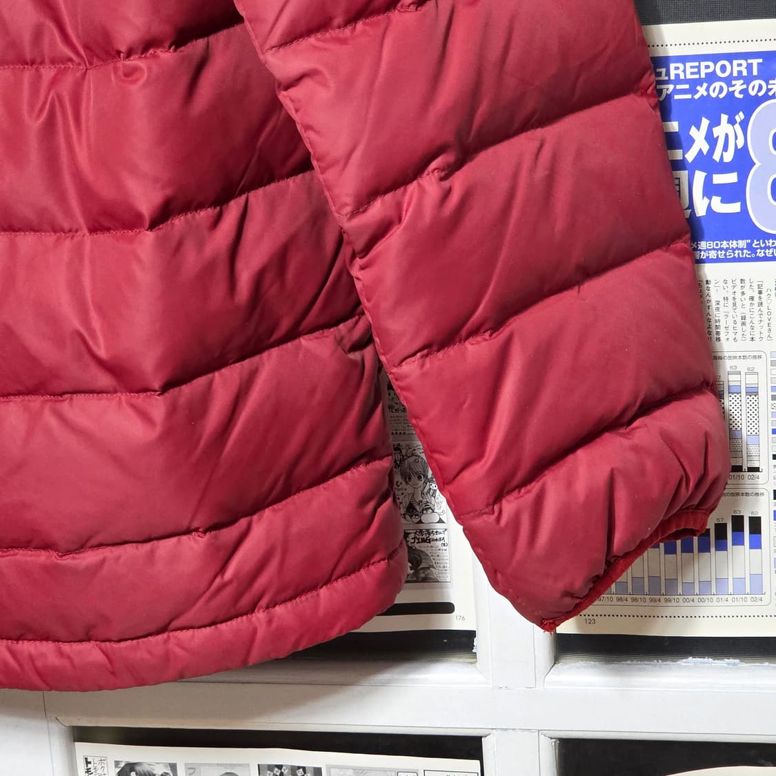 리바이스 코듀로이 배색 웨스턴 덕다운 패딩 상품이미지8