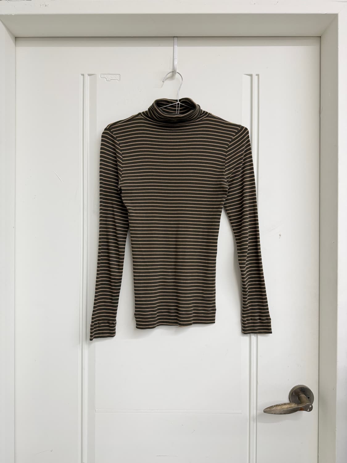 일본빈티지 스트라이프 롤넥 롱슬리브 상품이미지4