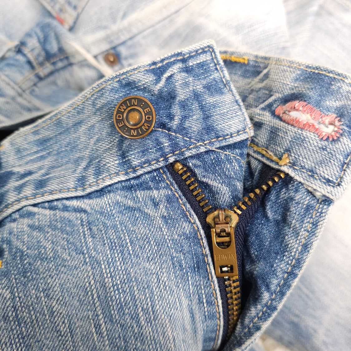 EDWIN 504RV 빈티지 데님팬츠- 34 상품이미지7