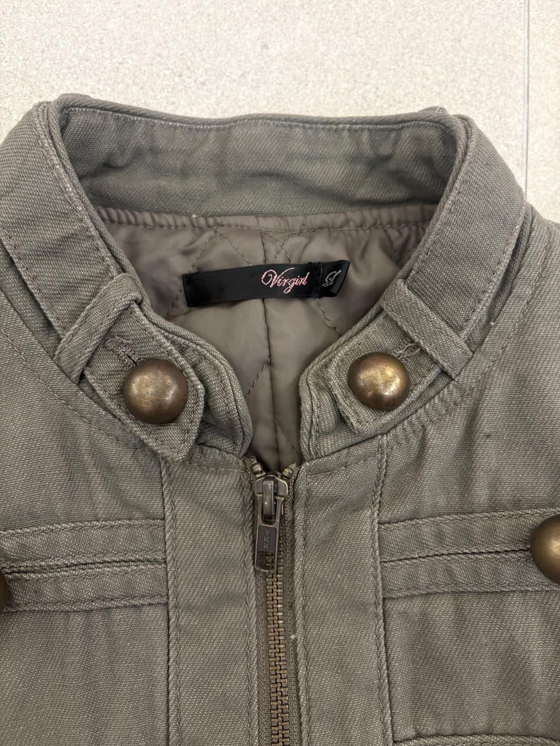 베이지 나폴레옹 자켓 상품이미지3