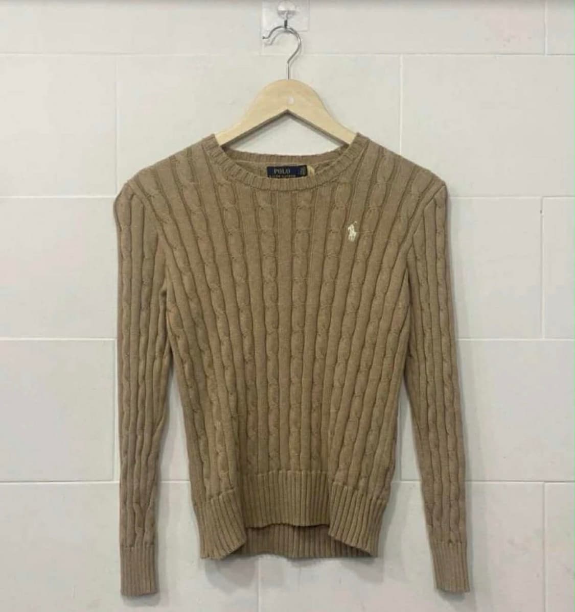폴로 랄프 로렌 꽈배기니트 상품이미지1