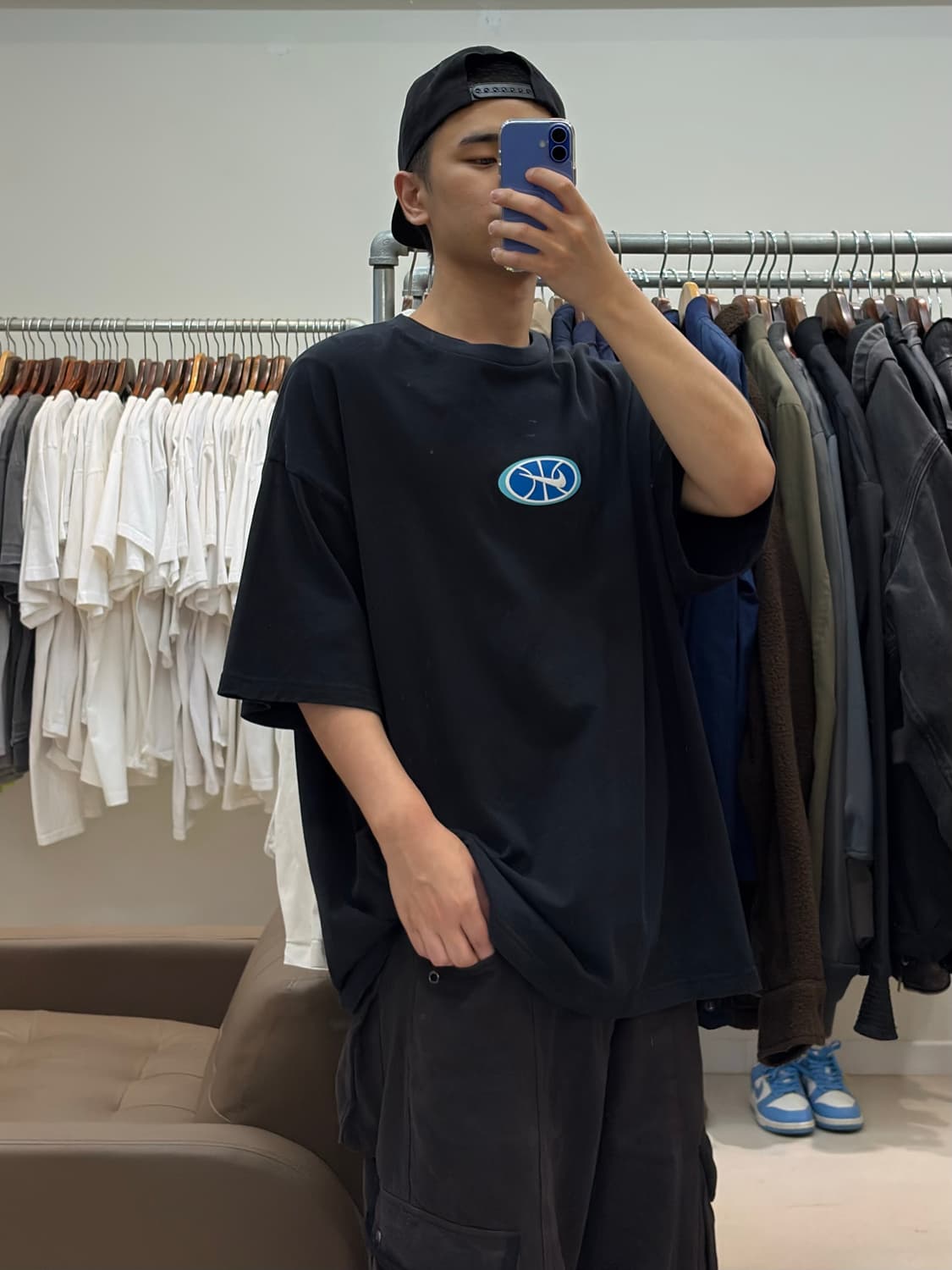 나이키 NRG 아르곤 티셔츠 블랙 상품이미지5