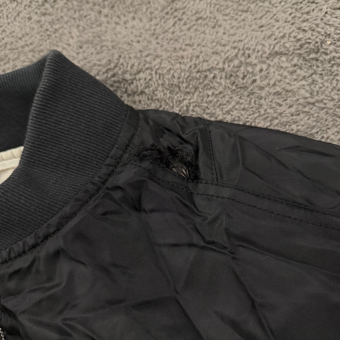 [정품/L] 나이키 NSW 써마핏 빅스우시 리버시블 봄버 자켓 상품이미지9