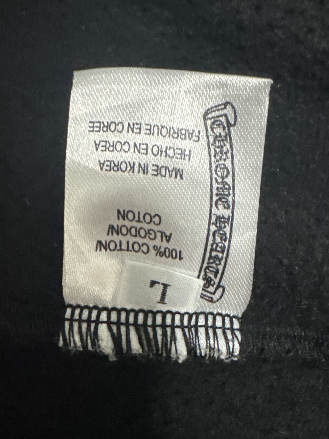 크롬하츠 블랙 니트패딩 상품이미지4