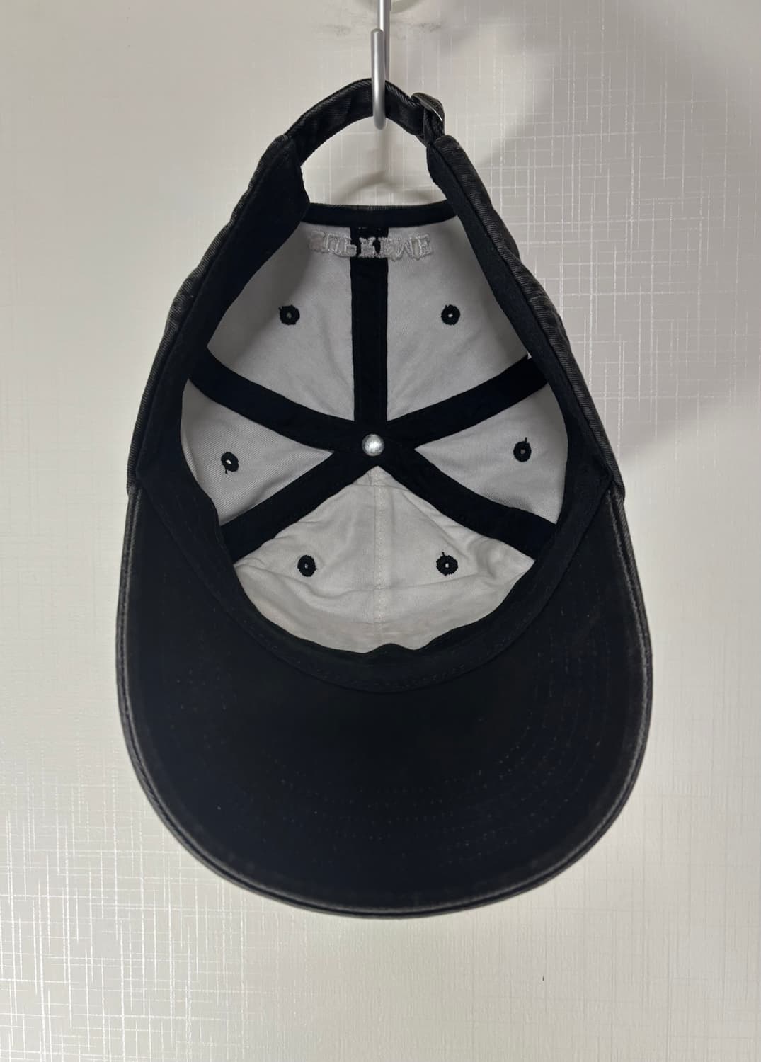 슈프림 6패널 블랙 캠프캡 상품이미지5