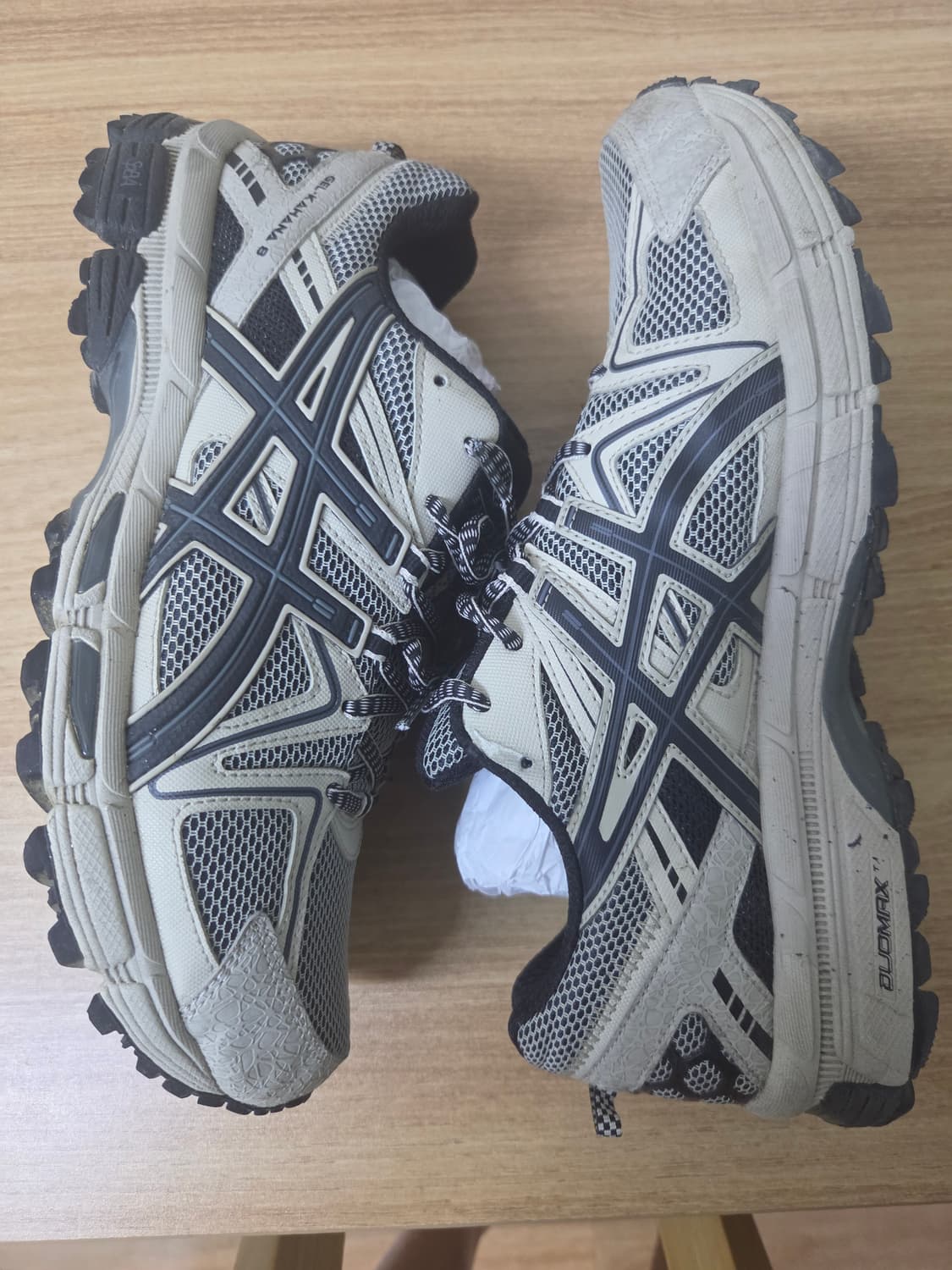 [270size/크림 30만원]  아식스 젤 카하나 8 그레이 블랙 카본 상품이미지2