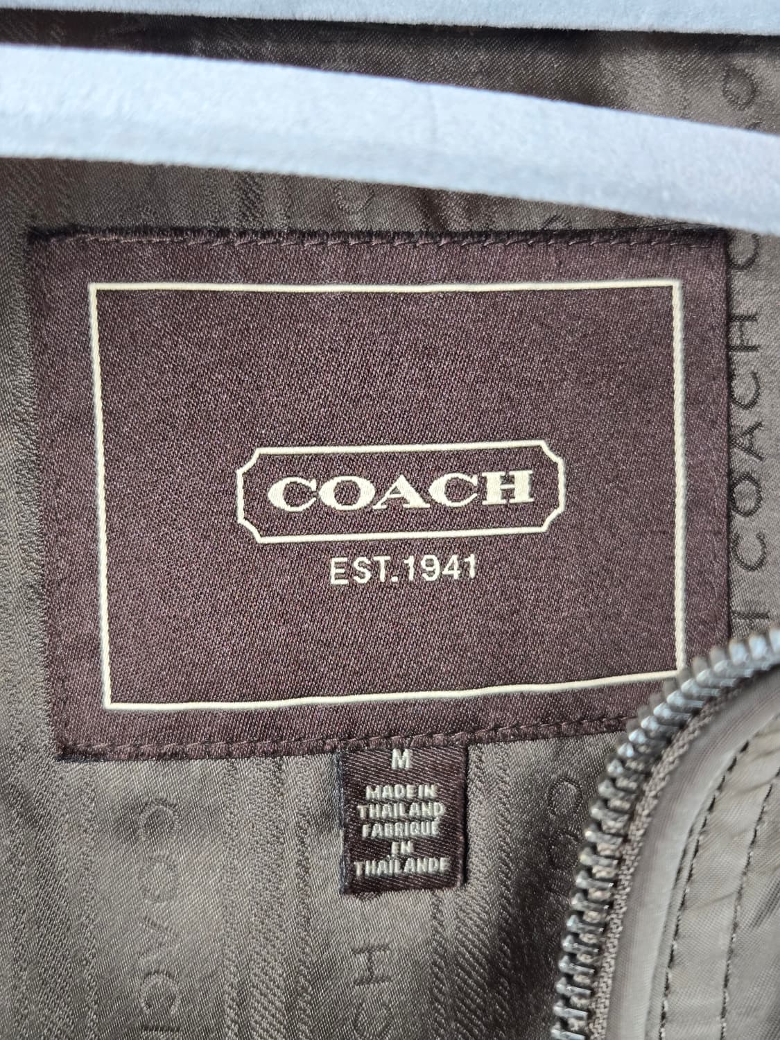 [무료배송]COACH 코치 M 남성 집업 바람막이 자켓 일본판 정품 상품이미지9