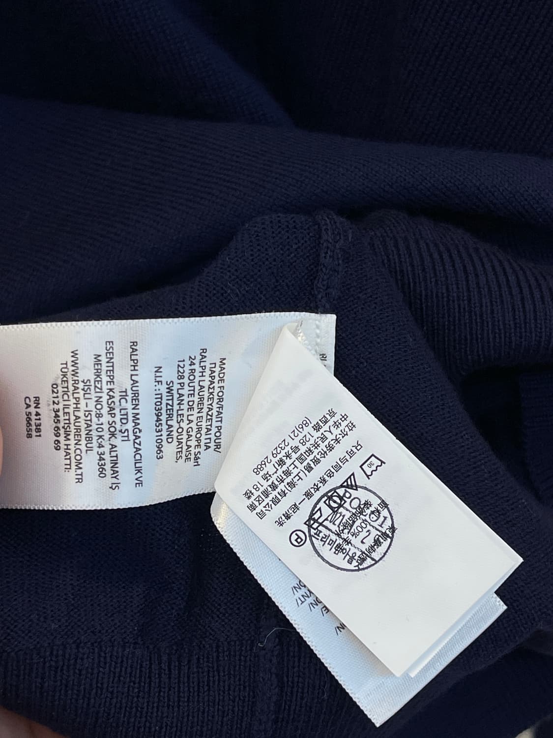 polo 폴로 울 터틀넥 니트 M사이즈 상품이미지6