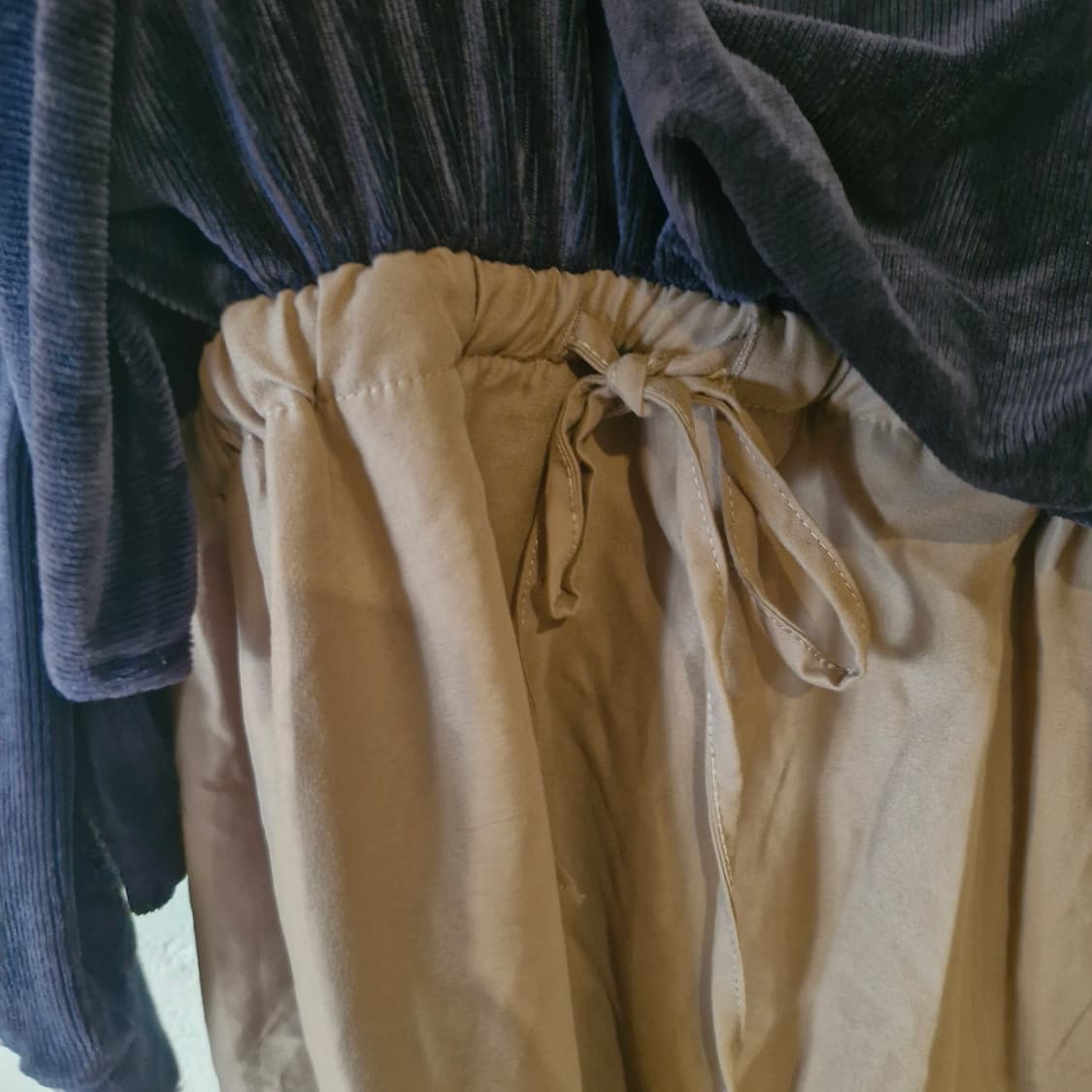 벨벳 코듀로이 자수 원피스 M~ 상품이미지3