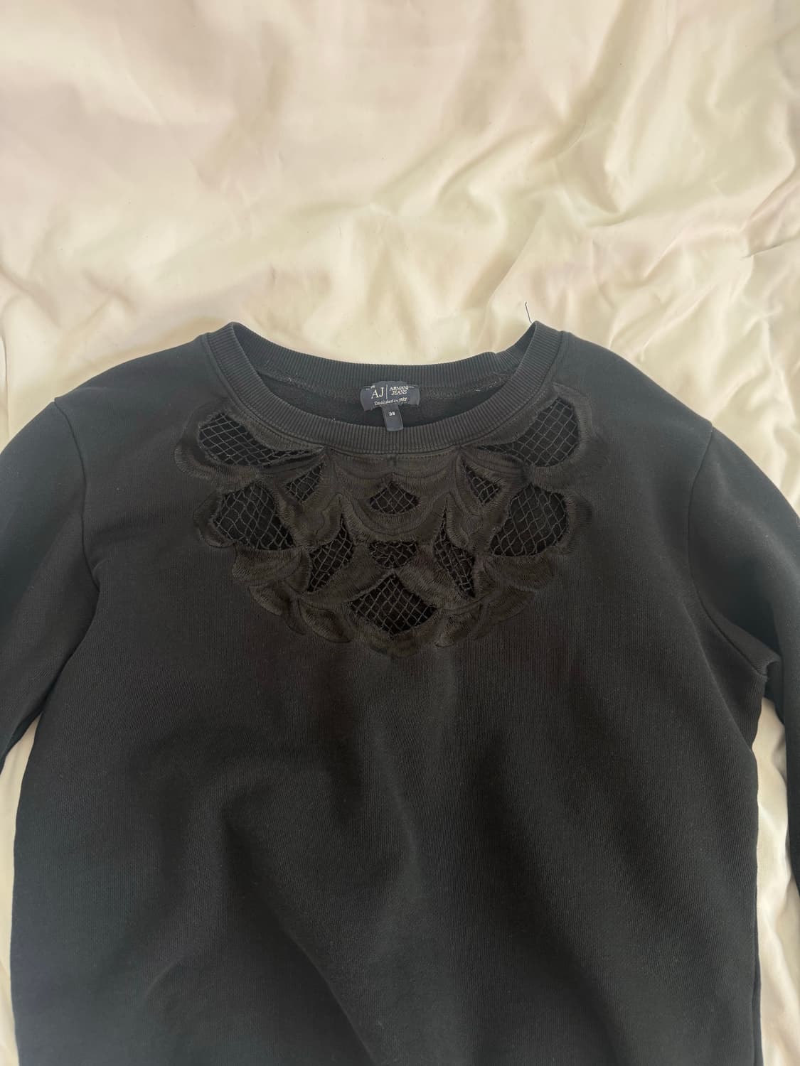 Armani jeans lace sweatshirts 상품이미지1