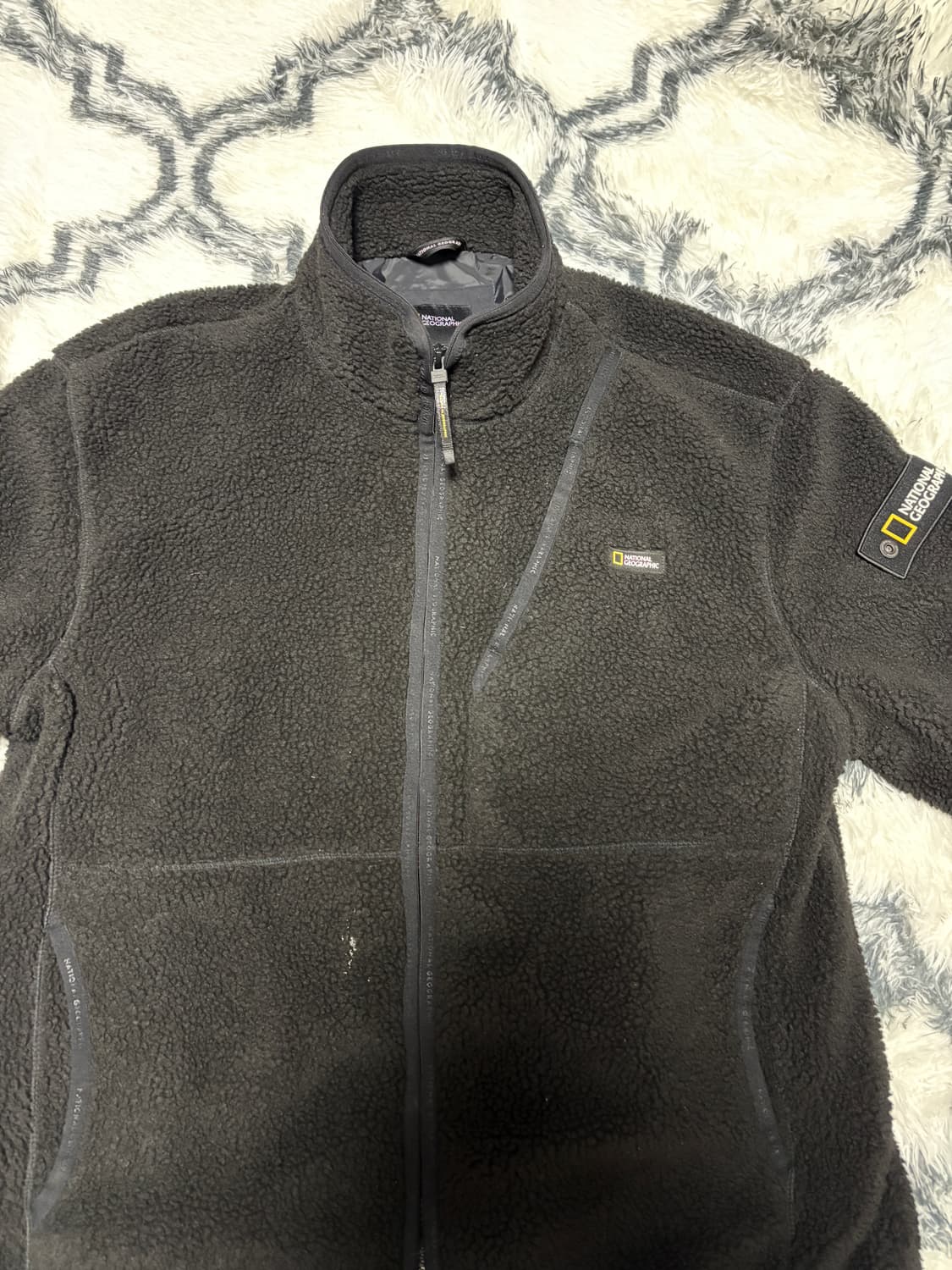 내셔널지오그래픽 뽀글이 플리스 점퍼 XXL 상품이미지2