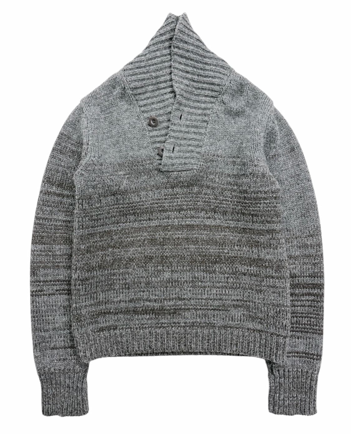 12fw 준야 와타나베 숄카라 니트 스웨터 상품이미지3